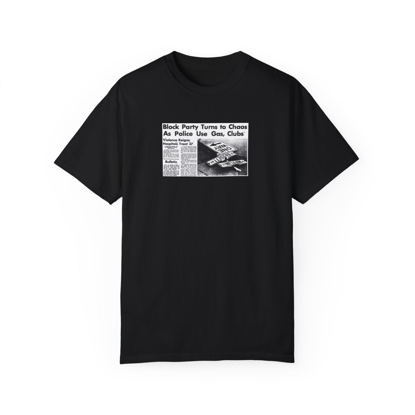 GAS AND CLUBS TEE
