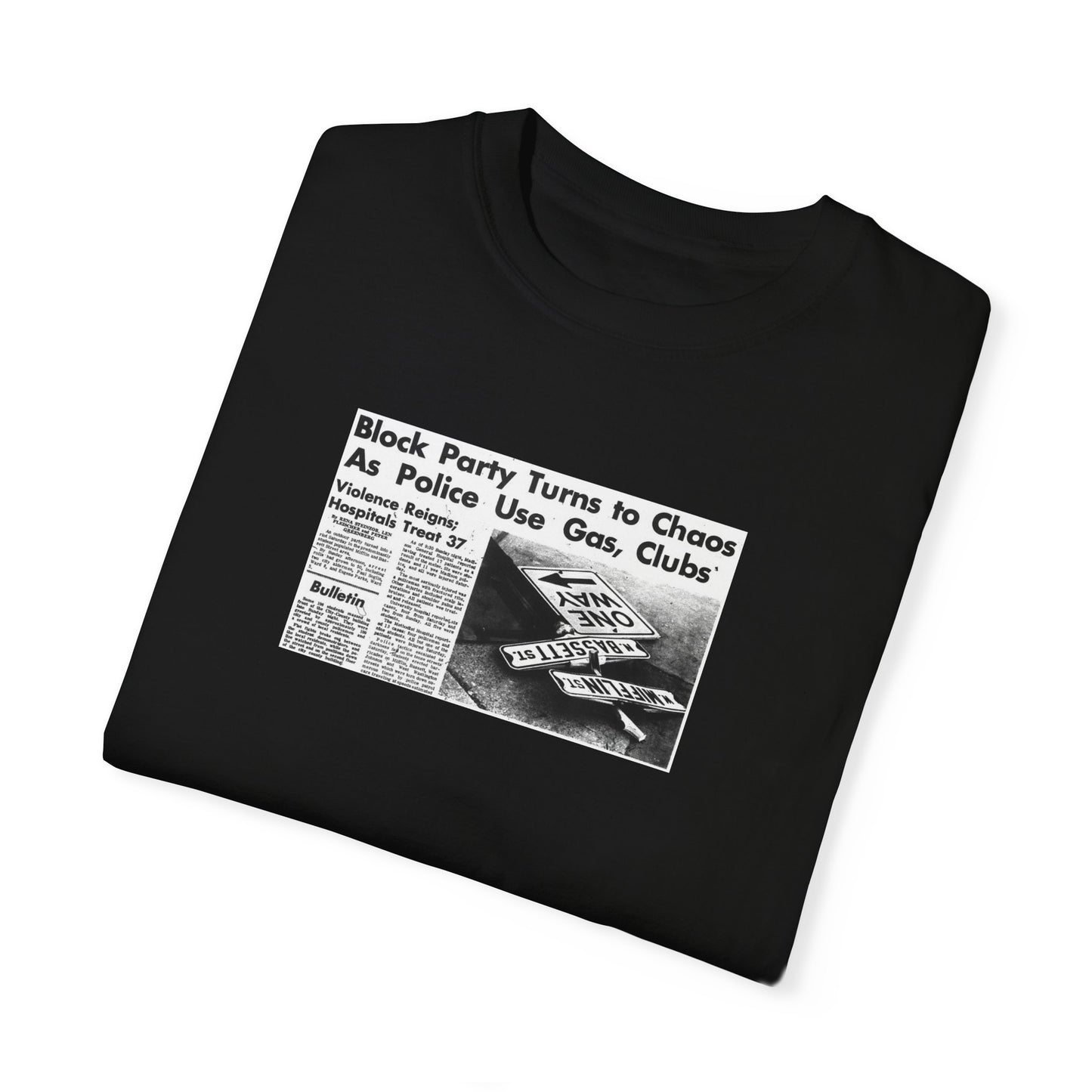 GAS AND CLUBS TEE