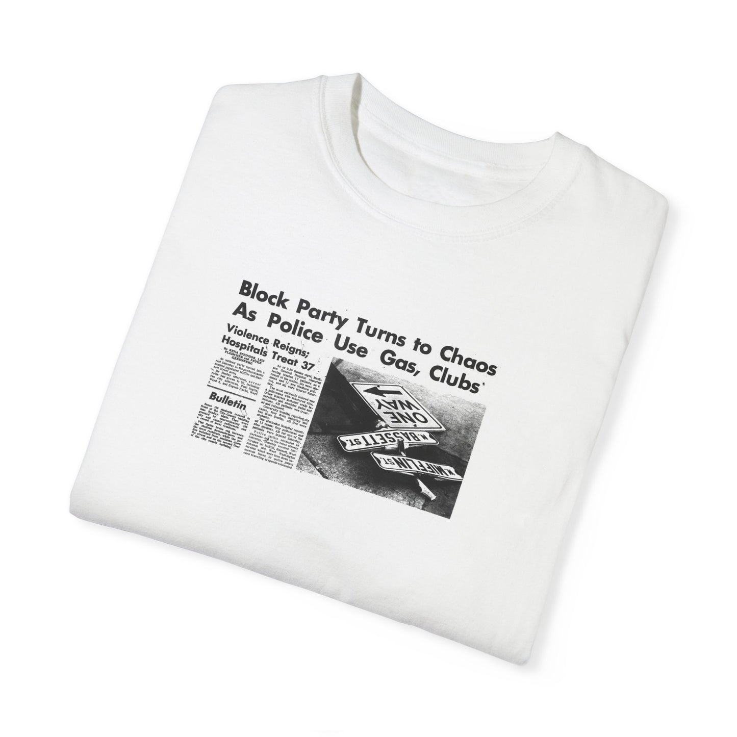 GAS AND CLUBS TEE