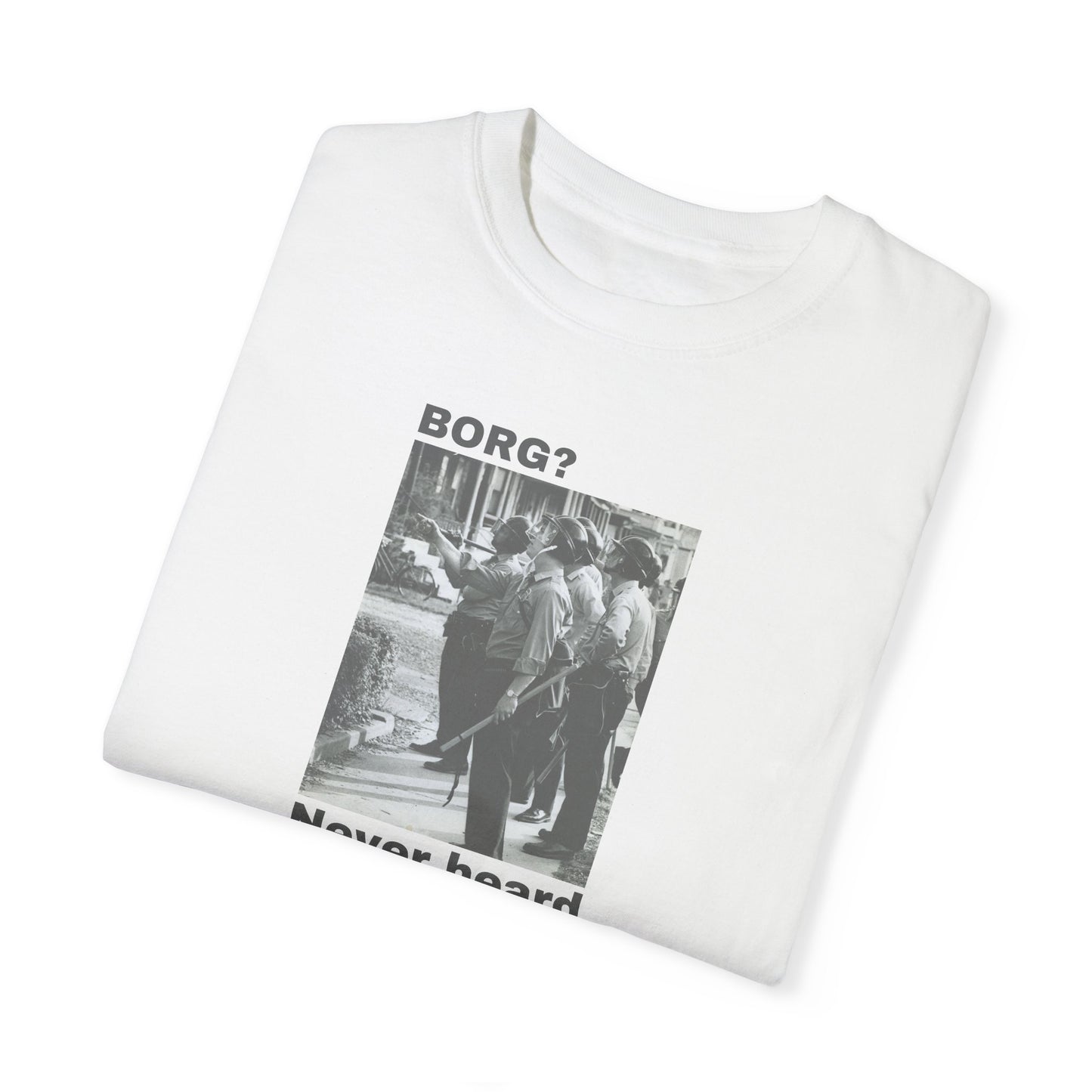 NO BORGS TEE