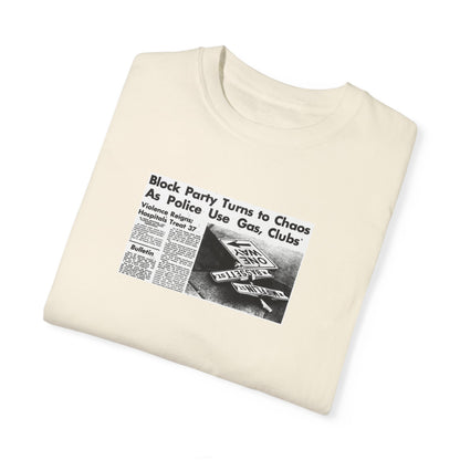 GAS AND CLUBS TEE