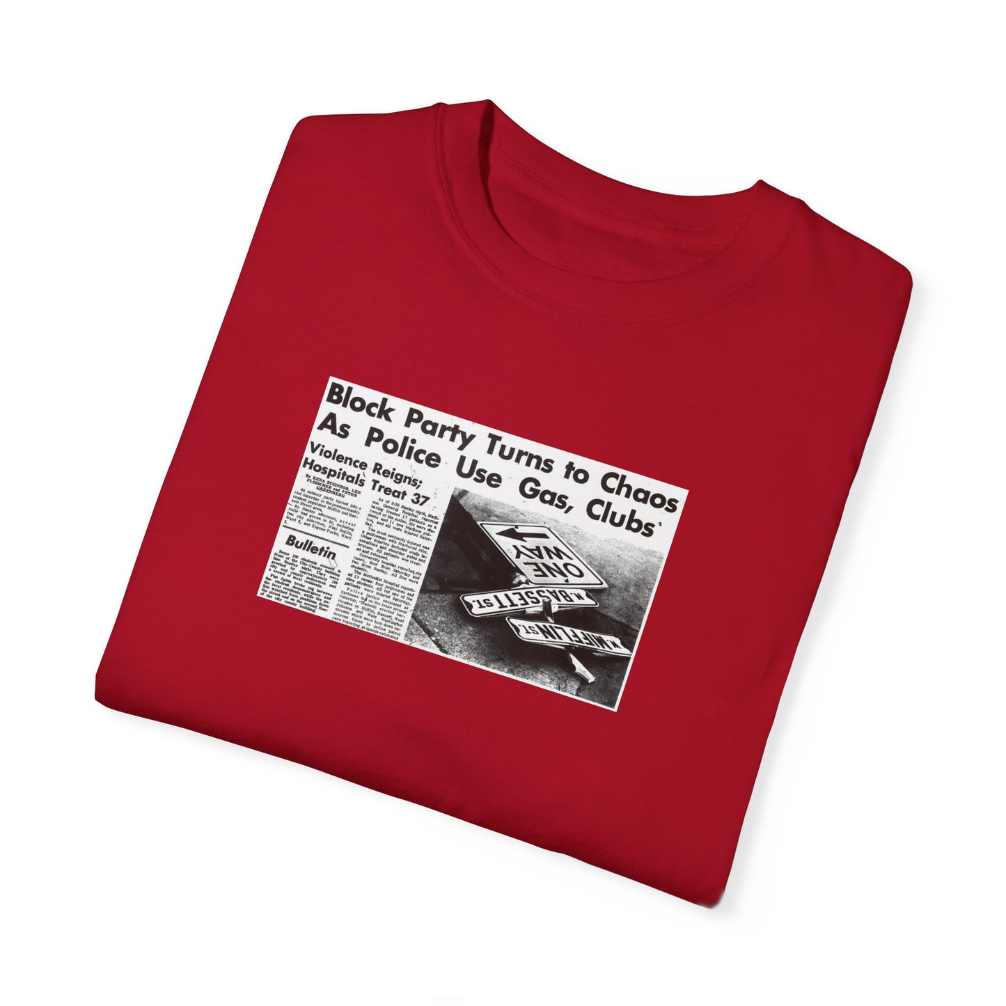GAS AND CLUBS TEE