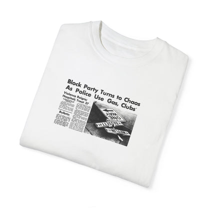 GAS AND CLUBS TEE