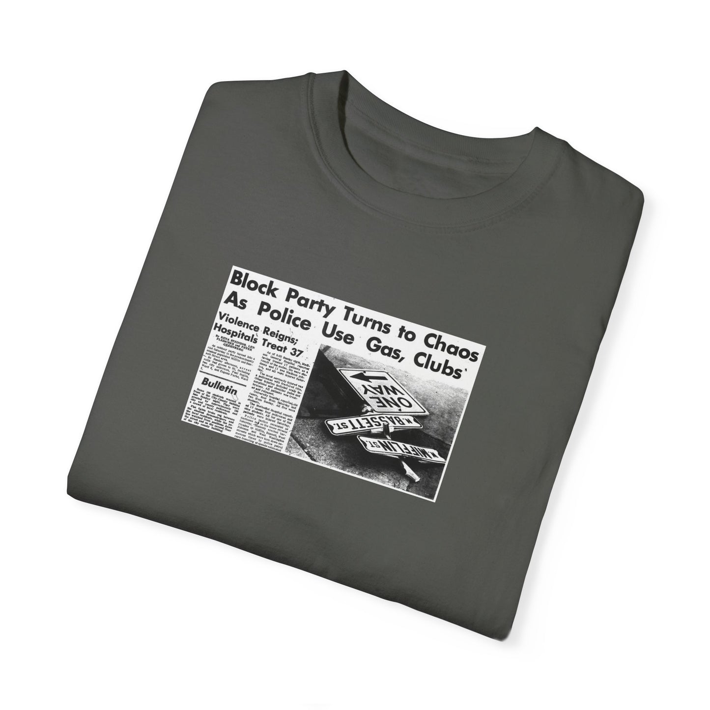 GAS AND CLUBS TEE