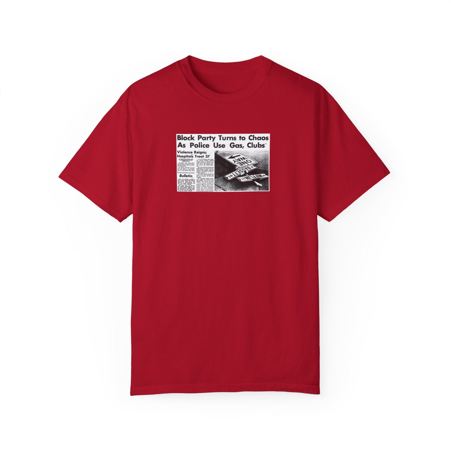GAS AND CLUBS TEE